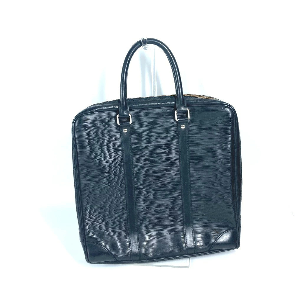 Louis Vuitton Tote Vertical Bag Vivienne Epi Leather Noir Business Handbag